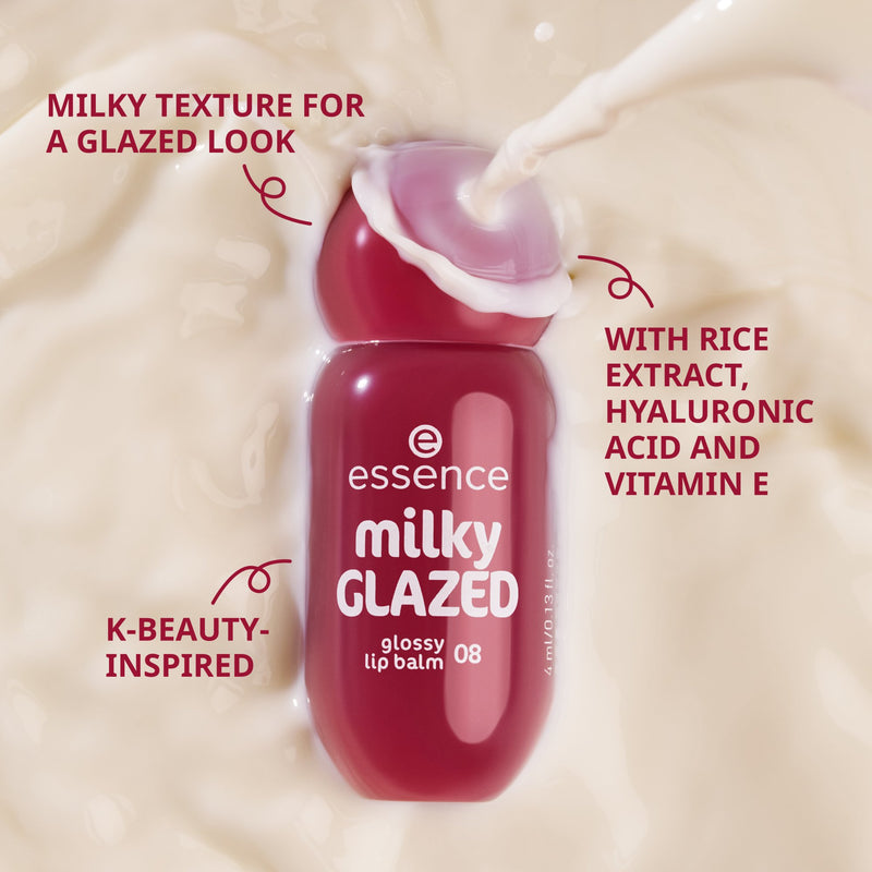 Milky Glazed Glossy Lip Balm 04 Berry Au Lait