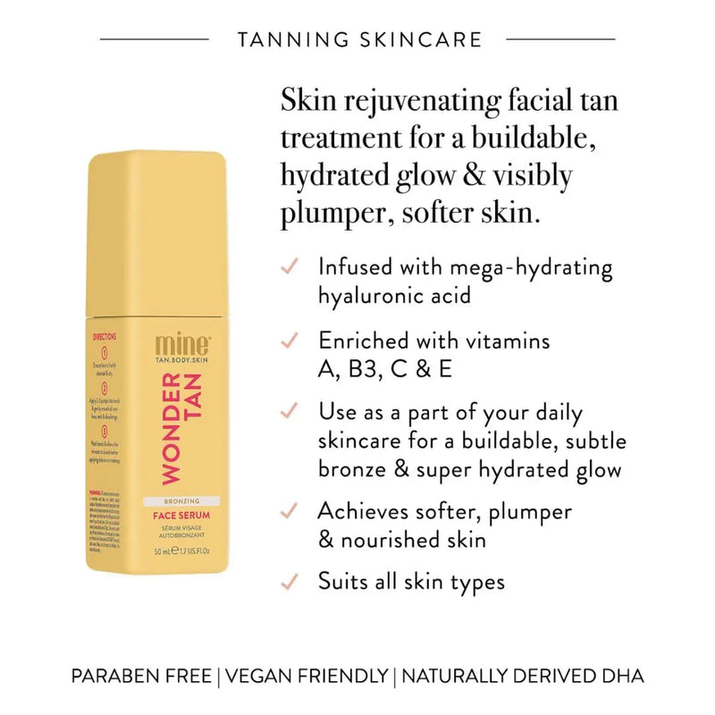 MineTan Wonder Tan Bronzing Face Serum
