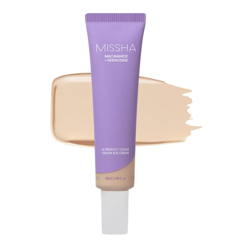 Missha M Perfect Cover Serum B.B Cream Pro 21 Light Beige
