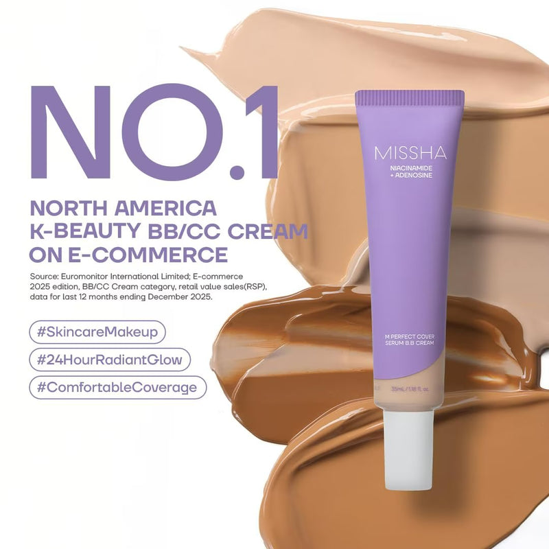 Missha M Perfect Cover Serum B.B Cream Pro 33 Tan