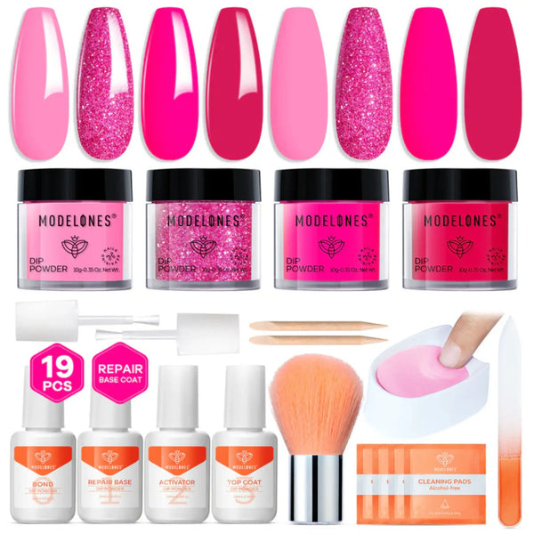 Modelones All-In-One Dip Powder Kit Secret Beauty