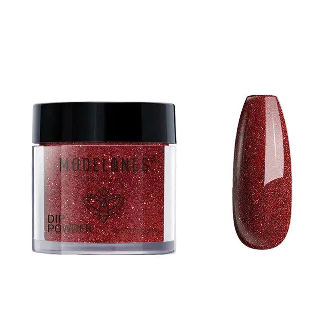 Modelones Dipping Powder Kiss Under Mistletoe
