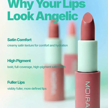 Moira Angel Satin Lipstick 001 Blush Cloud