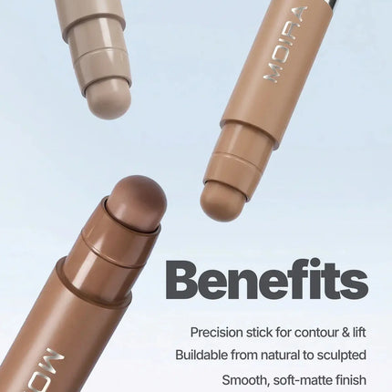 Moira Precision Sculpt Stick Bronzer & Contour 008 Edge
