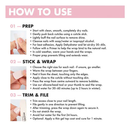 MoYou London Non-UV Gel Wraps Cosmic Zone