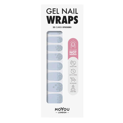 MoYou London Non-UV Gel Wraps Skyfall