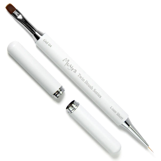 Moyra Twin Brush Series Gel 04 Liner Short