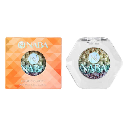 Naba Cosmetics Rainbow Creamy Pigment Golden Hour