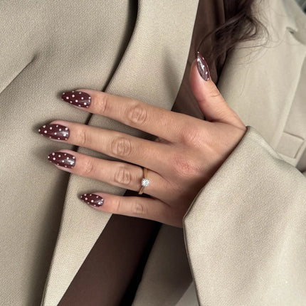 Nailday Soft Gel Press-On Nails Spotted