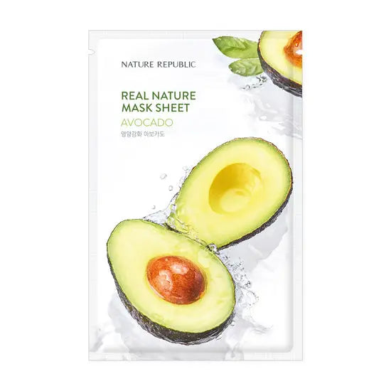 Nature Republic Nature Republic Real Nature Sheet Mask Avocado