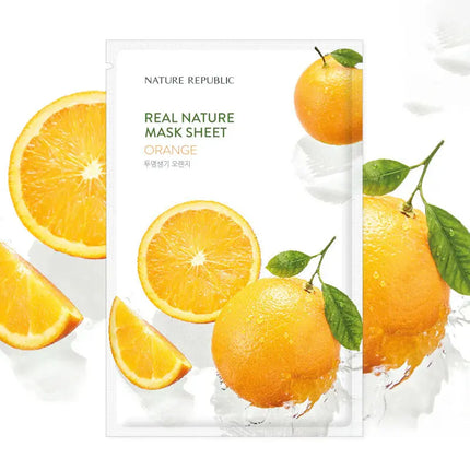 Nature Republic Real Nature Mask Sheet Orange