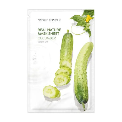 Nature Republic Real Nature Sheet Mask Cucumber