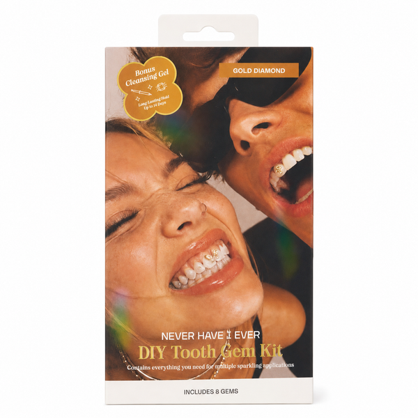 Never Have I Ever Gold Diamond DIY Tooth Gem Kit