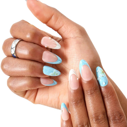 Never Have I Ever Press-On Nails French Waterlily