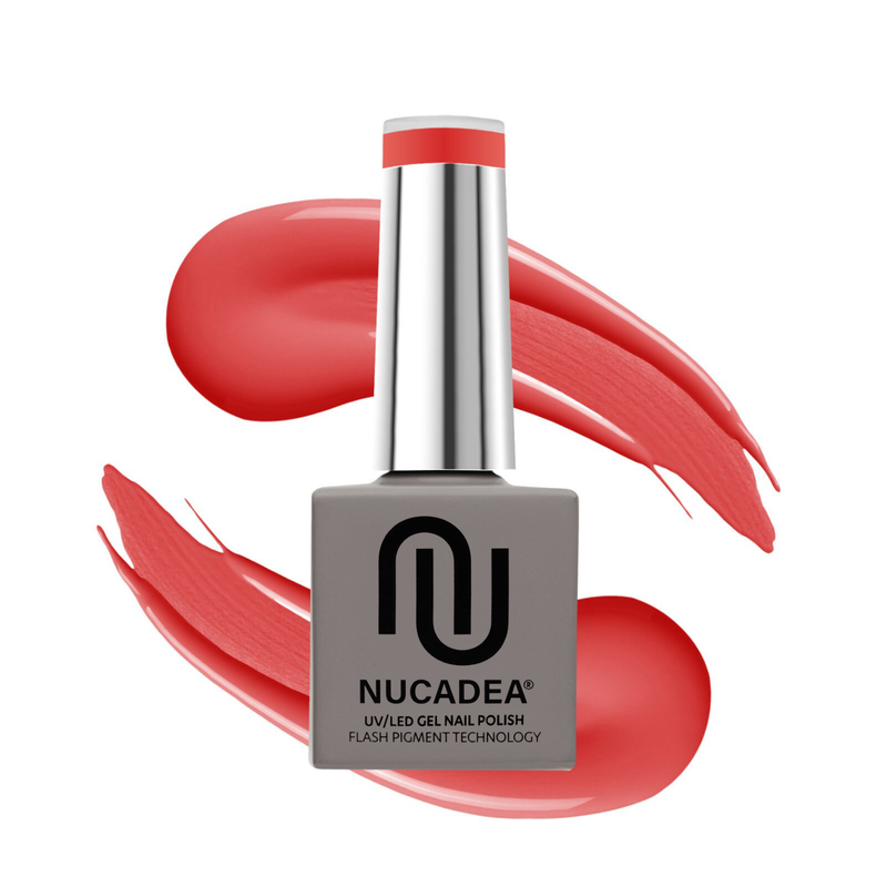 Nucadea UV/LED Gel Nail Polish No. 25 Coral Red