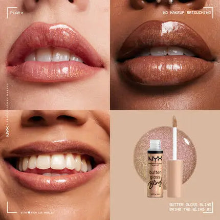 NYX Professional Makeup Butter Gloss Bling Bring The Bling