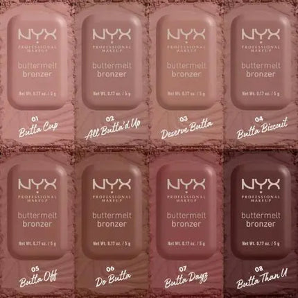 NYX Professional Makeup Buttermelt Bronzer All Butta D Up