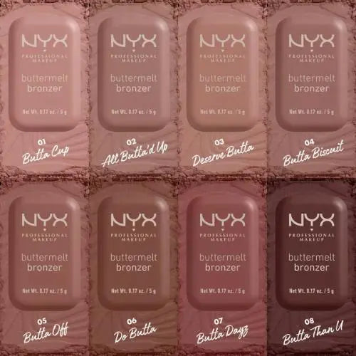 NYX Professional Makeup Buttermelt Bronzer All Butta D Up