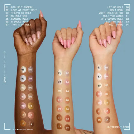 NYX Professional Makeup Buttermelt Highlighter Stix That's So Melt