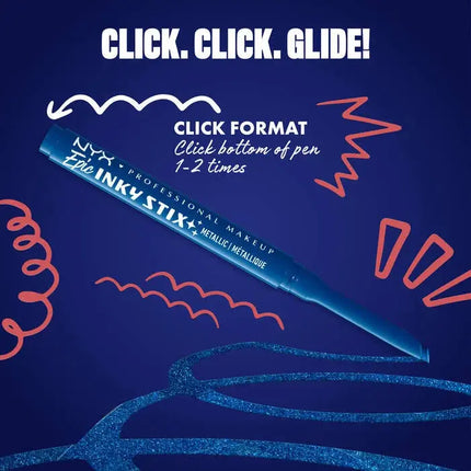 NYX Professional Makeup Epic Inky Stix Eyeliner Turbo Teal