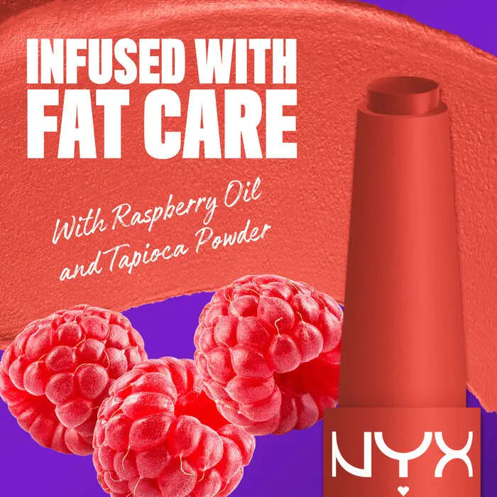 NYX Professional Makeup Fat Matte Smooth Color Lipstick Coral Cuddlin'