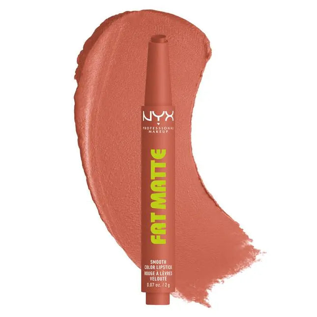 NYX Professional Makeup Fat Matte Smooth Color Lipstick Cozy Whipped