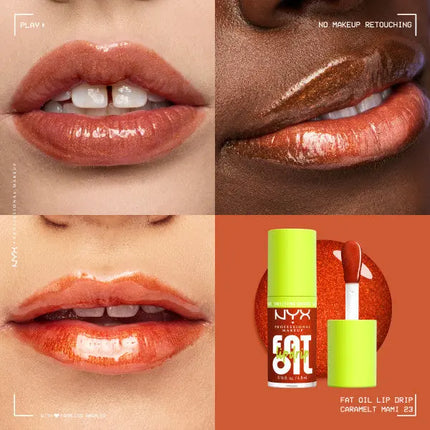 NYX Professional Makeup Fat Oil Caramelt Mami Lip Drip