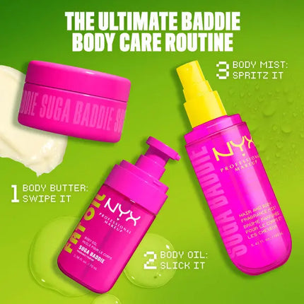 NYX Professional Makeup Fat Oil Suga Baddie Body Mist Large