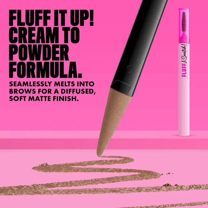 NYX Professional Makeup Fluff N Snatch Powder Pen Rich Auburn, wenkbrauwpen voor fluffy wenkbrauwen
