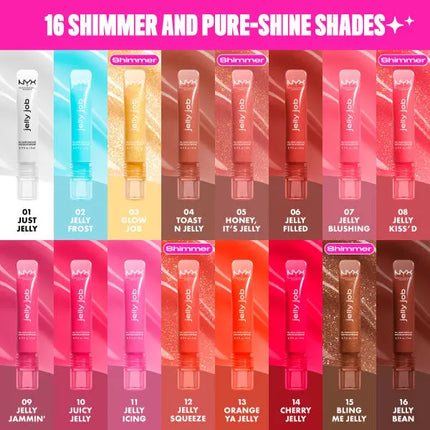 NYX Professional Makeup Jelly Job Lipgloss Cherry Jelly