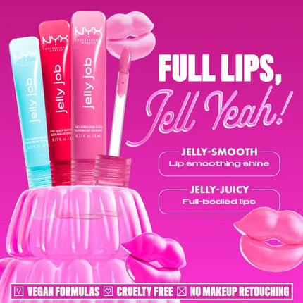 NYX Professional Makeup Jelly Job Lipgloss Cherry Jelly