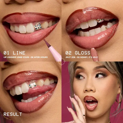 NYX Professional Makeup Lip Lingerie Lip Liner Stain After Hours