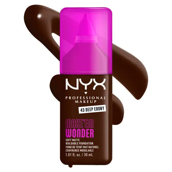NYX Professional Makeup Make 'EM Wonder Foundation Deep Ebony