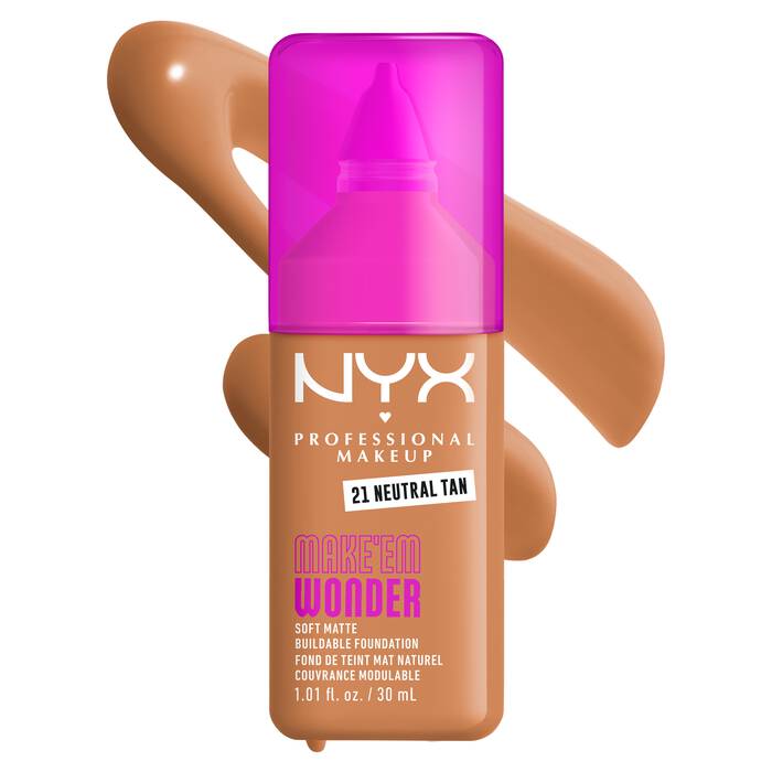 NYX Professional Makeup Make 'EM Wonder Foundation Neutral Tan