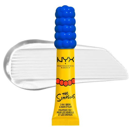 NYX Professional Makeup Marge Simpson Mega Glue Transparent 2 In 1 Brow And Hair Styler
