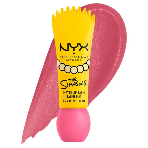 NYX Professional Makeup Simpson Smushy Blurred Finish Matte Lip Balm Lisa Smarty Pink