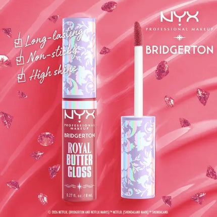 NYX Professional Makeup x Bridgerton Royal Treasures Duo Lipkit 01 Peony Passion + Cupids Secret