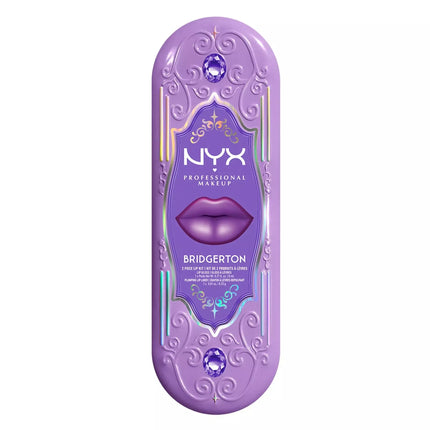 NYX Professional Makeup x Bridgerton Royal Treasures Duo Lipkit 02 Amethyst Amour + Talk Of The Ton