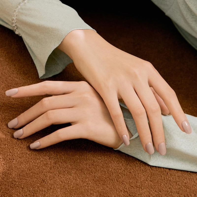 Ohora Semi Cured Gel Nail Strips N Cream Beige, semi-uitgeharde gellak strips, foto 4 van 7