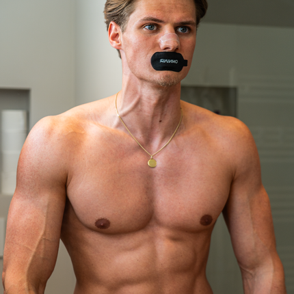 Omniair Zwarte Mondtape