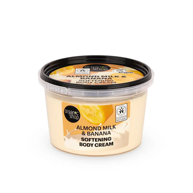 Organic Shop Almond Milk & Banana Softening Body Cream