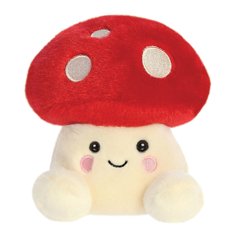 Aurora World Palm Pals Amanita Mushroom, zachte knuffel van 13 cm