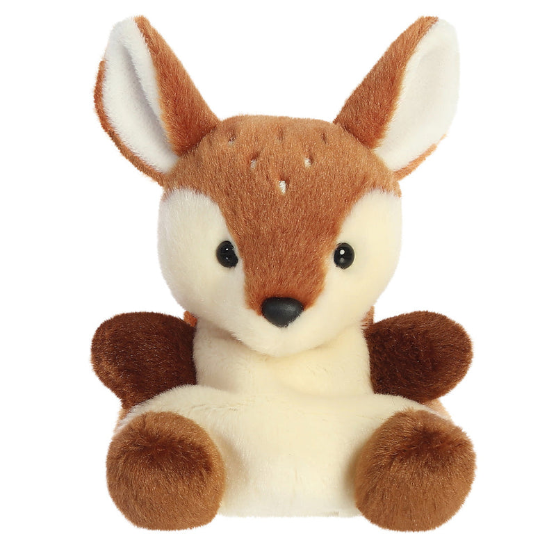 Palm Pals Dalia Fawn, zacht knuffelhertje van 13 cm