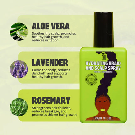 Pardon My Fro Hydrating Braid & Scalp Spray