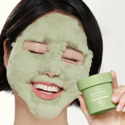 P.Calm Holy Basil Bubble Deep Mask