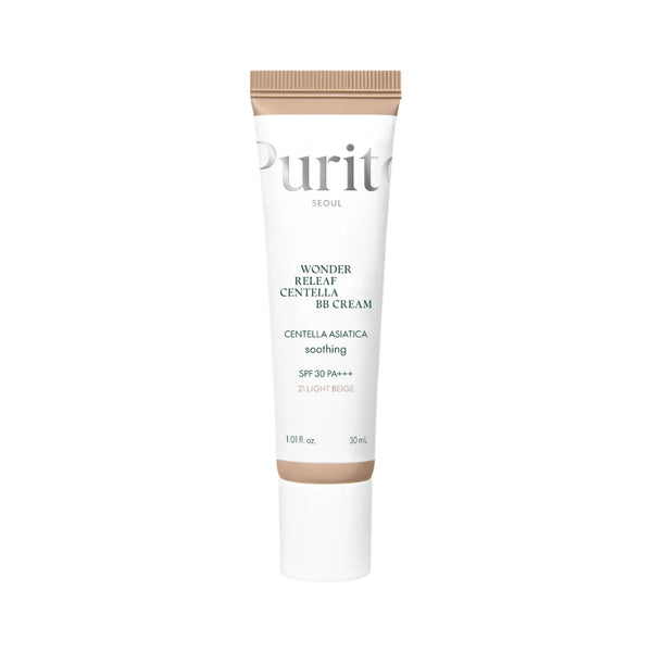 Purito Wonder Releaf Centella BB Cream #21 Light Beige, kalmerende BB cream
