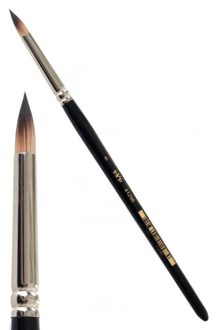 PXP Professional Colours Bloempenseel Rond Maat 6