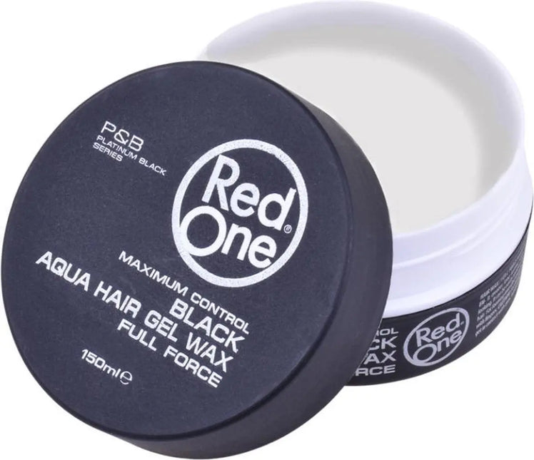 Red One Aqua Hair Wax Black