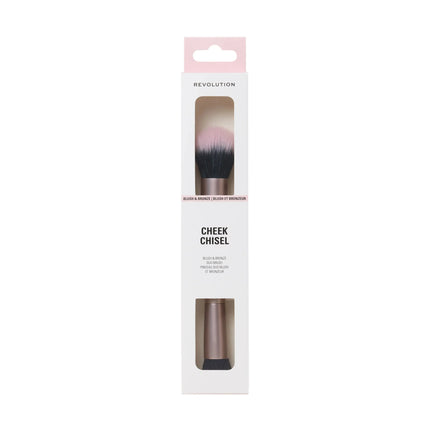 Revolution Cheek Chisel Blush & Bronze Duo Brush