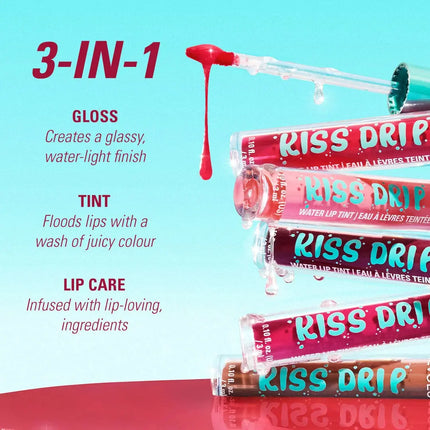 Revolution Kiss Drip Water Lip Tint Melon Mist
